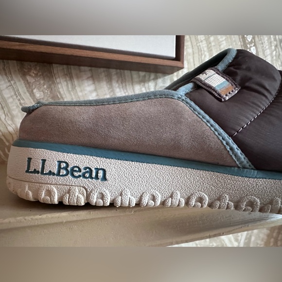 LL Bean womens 10 Mountain Classic Quilted Slides Shoes Slippers Indoor Outdoor - Picture 3 of 14